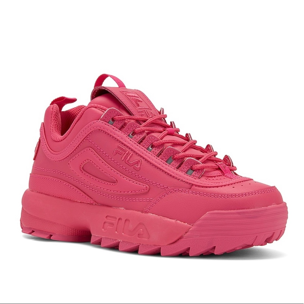 PINK FILA Disruptor size 7